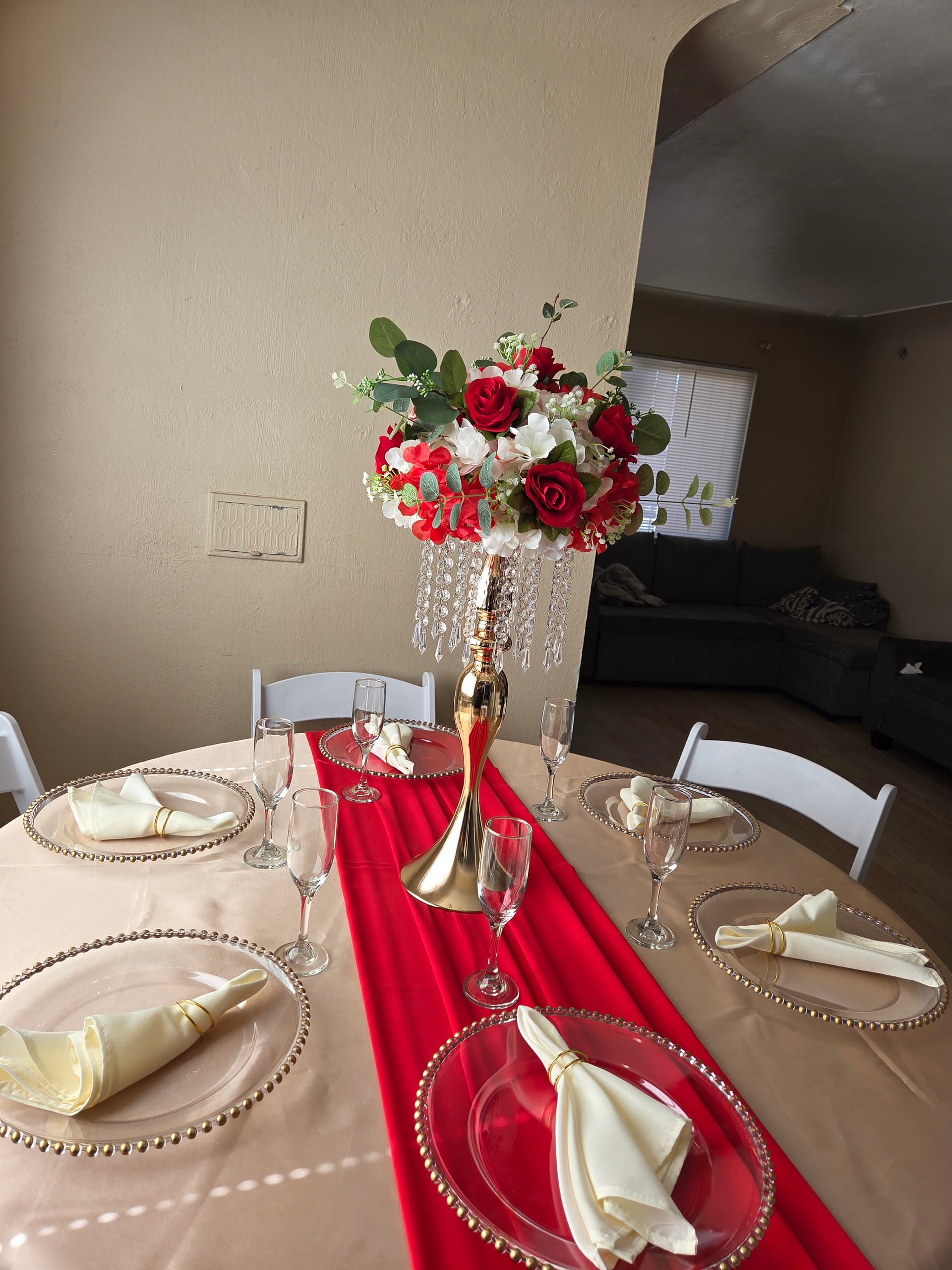 Cargador de Plato Trasparente -Dorado — photo 1